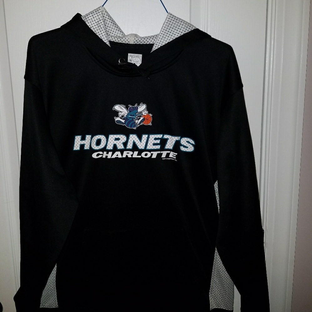 Charlotte Hornets Hardwood Classics Hoodie Sz XL